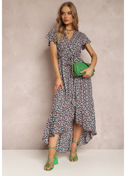 Granatowa Sukienka Andrameia ze sklepu Renee odzież w kategorii Sukienki - zdjęcie 131571538