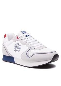 Sneakersy BIG STAR - JJ174141 White ze sklepu eobuwie.pl w kategorii Buty sportowe męskie - zdjęcie 131630915