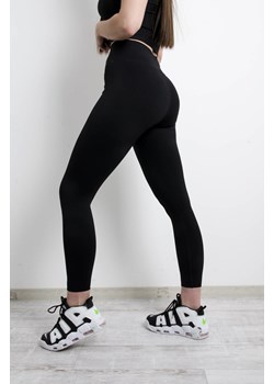 LEGGINSY SPORTOWE GYM HARD LAULIA- CZARNE ze sklepu olika.com.pl w kategorii Spodnie damskie - zdjęcie 131636965