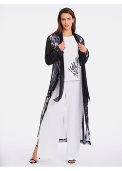 Powiewny płaszcz w kwiaty Potis & Verso Harper ze sklepu Eye For Fashion w kategorii Płaszcze damskie - zdjęcie 132084937
