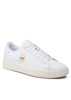 Sneakersy PUMA - Serve Pro 1948 383879 01 White/Team Gold/Whisperwhite ze sklepu eobuwie.pl w kategorii Trampki męskie - zdjęcie 132121066