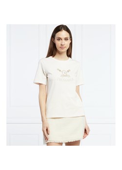 Trussardi T-shirt | Regular Fit ze sklepu Gomez Fashion Store w kategorii Bluzki damskie - zdjęcie 132123635