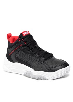 Sneakersy PUMA - Rebound Future Evo Jr 385583 02 Black/High Risk Red/White ze sklepu eobuwie.pl w kategorii Buty sportowe dziecięce - zdjęcie 132160168