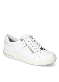 Sneakersy Caprice 9-23753-28/122 Białe Lakier ze sklepu Arturo-obuwie w kategorii Trampki damskie - zdjęcie 132207879