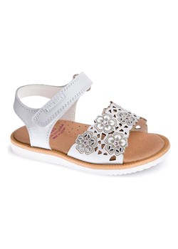 Skórzane sandały w kolorze białym ze sklepu Limango Polska w kategorii Sandały dziecięce - zdjęcie 132246416