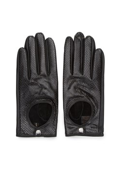Damskie rękawiczki skórzane samochodowe klasyczne czarne ze sklepu WITTCHEN w kategorii Rękawiczki damskie - zdjęcie 132449476