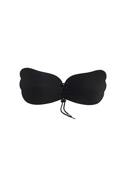 Biustonosz samonośny push-up samoprzylepny do odkrytych pleców czarny WOW BRA, Kolor czarny, Rozmiar A ze sklepu Intymna w kategorii Biustonosze - zdjęcie 132481575