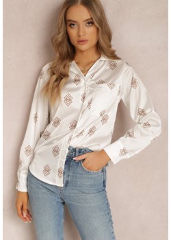 Biała Koszula Pheline ze sklepu Renee odzież w kategorii Koszule damskie - zdjęcie 132558428