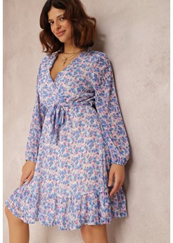 Niebieska Sukienka Hellolea ze sklepu Renee odzież w kategorii Sukienki - zdjęcie 132675416