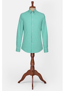 Koszula Zielona w Prążek Okinawa ze sklepu Lancerto S.A. w kategorii Koszule męskie - zdjęcie 132677605