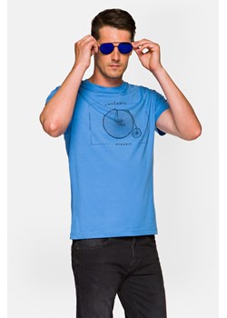 Koszulka Niebieska Leon ze sklepu Lancerto S.A. w kategorii T-shirty męskie - zdjęcie 132677665