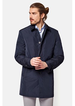 Płaszcz Granatowy Avoliano ze sklepu Lancerto S.A. w kategorii Płaszcze męskie - zdjęcie 132678268