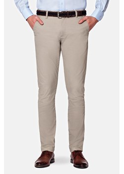 Spodnie Chino Jasnobeżowe Paul ze sklepu Lancerto S.A. w kategorii Spodnie męskie - zdjęcie 132678759