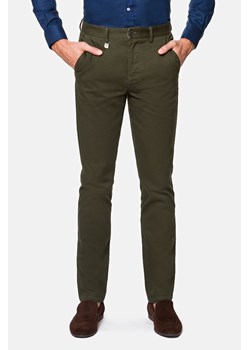 Spodnie Zielone Chino Dennis ze sklepu Lancerto S.A. w kategorii Spodnie męskie - zdjęcie 132678789