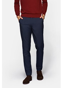 Spodnie Granatowe w Kratę Clapham ze sklepu Lancerto S.A. w kategorii Spodnie męskie - zdjęcie 132678807