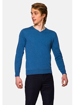 Sweter Robin Niebieski ze sklepu Lancerto S.A. w kategorii Swetry męskie - zdjęcie 132678847