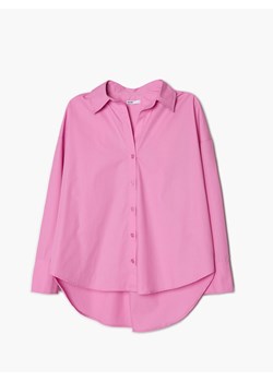 Cropp - Różowa koszula oversize - Różowy ze sklepu Cropp w kategorii Koszule damskie - zdjęcie 132735606