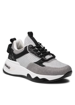 Sneakersy QUAZI - WS111-04 Black ze sklepu eobuwie.pl w kategorii Buty sportowe damskie - zdjęcie 132770557