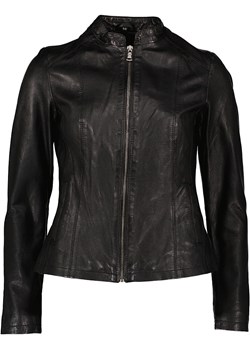 Skórzana kurtka "Lina" w kolorze czarnym ze sklepu Limango Polska w kategorii Kurtki damskie - zdjęcie 132787845