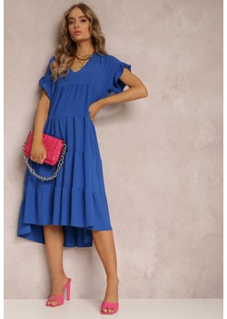 Granatowa Sukienka Hippene ze sklepu Renee odzież w kategorii Sukienki - zdjęcie 132819375