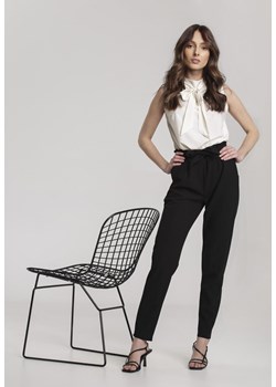 Czarne Spodnie Dorithusa ze sklepu Renee odzież w kategorii Spodnie damskie - zdjęcie 132948956