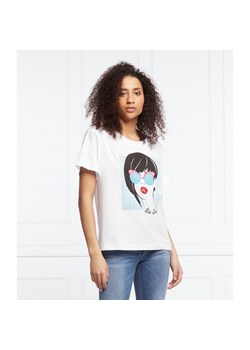 Liu Jo Beachwear T-shirt | Regular Fit ze sklepu Gomez Fashion Store w kategorii Bluzki damskie - zdjęcie 133084038