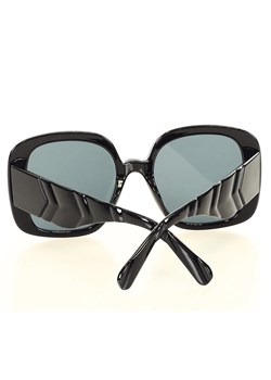 Duże okulary przeciwsłoneczne muchy MAZZINI OVERSIZE DESIGN czarny ze sklepu Verostilo w kategorii Okulary przeciwsłoneczne damskie - zdjęcie 133201916