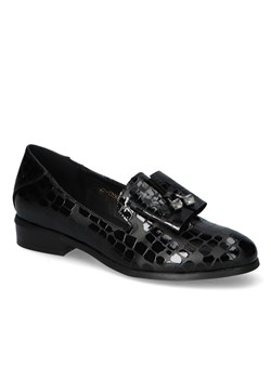 Półbuty Potocki 22-12006BK Czarne ze sklepu Arturo-obuwie w kategorii Półbuty damskie - zdjęcie 133208785