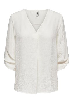 Bluzka "Jdydivya" w kolorze białym ze sklepu Limango Polska w kategorii Bluzki damskie - zdjęcie 133233955