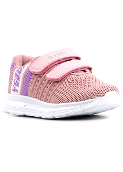 Buty sportowe dziecięce, adidasy AXIM 22140, różowe ze sklepu ulubioneobuwie w kategorii Buty sportowe dziecięce - zdjęcie 133236715