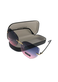 Okulary damskie przeciwsłoneczne CODE ze sklepu JK-Collection w kategorii Okulary przeciwsłoneczne damskie - zdjęcie 133251839