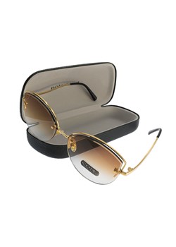 Okulary damskie przeciwsłoneczne CODE ze sklepu JK-Collection w kategorii Okulary przeciwsłoneczne damskie - zdjęcie 133251855