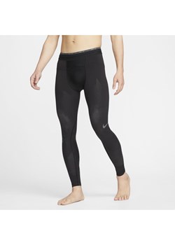 Legginsy męskie Nike Pro Dri-FIT ADV Recovery - Czerń ze sklepu Nike poland w kategorii Spodnie męskie - zdjęcie 133269945