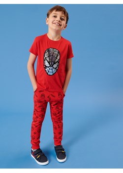 Sinsay - Spodnie dresowe Spiderman - Czerwony ze sklepu Sinsay w kategorii Spodnie chłopięce - zdjęcie 133408646