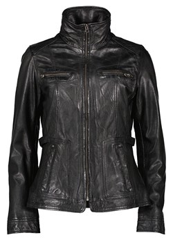 Skórzana kurtka "Ciso" w kolorze czarnym ze sklepu Limango Polska w kategorii Kurtki damskie - zdjęcie 133420396