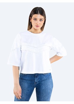 Koszulka damska z frędzlami Izabel 101 ze sklepu Big Star w kategorii Bluzki damskie - zdjęcie 133507528