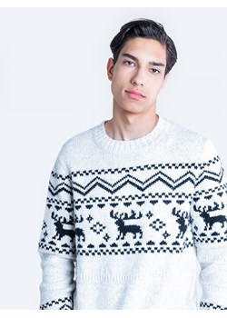 Sweter męski w stylu skandynawskim Chris 901 ze sklepu Big Star w kategorii Swetry męskie - zdjęcie 133510508
