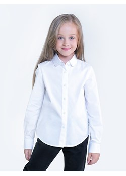 Klasyczna koszula dziewczęca biała Gretis 100 ze sklepu Big Star w kategorii Koszule dziewczęce - zdjęcie 133511296