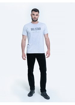 Spodnie sztruks męskie dopasowane czarne Terry Cord 906 ze sklepu Big Star w kategorii Spodnie męskie - zdjęcie 133511605