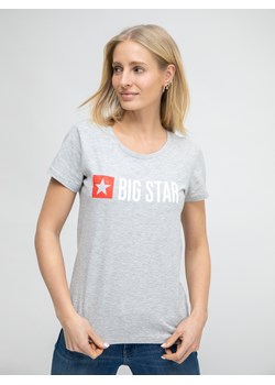 Bluzka damska BIG STAR z okrągłym dekoltem klasyczna z krótkim rękawem 