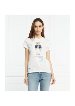 POLO RALPH LAUREN T-shirt | Regular Fit ze sklepu Gomez Fashion Store w kategorii Bluzki damskie - zdjęcie 133535275