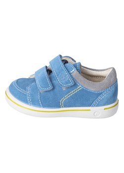Skórzane sneakersy "Timmi" w kolorze błękitnym ze sklepu Limango Polska w kategorii Trampki dziecięce - zdjęcie 133626755