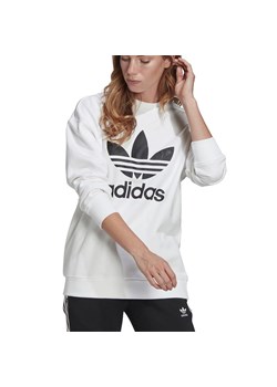 Bluza damska Adidas w sportowym stylu z napisami krótka 