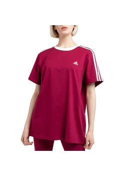 Koszulka adidas W 3S BF T HF1867 - bordowa ze sklepu streetstyle24.pl w kategorii Bluzki damskie - zdjęcie 133662807