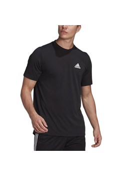 Koszulka adidas Aeroready Designed 2 Move Feelready Sport Tee GT5545 - czarna ze sklepu streetstyle24.pl w kategorii T-shirty męskie - zdjęcie 133664697