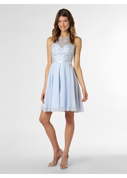 Luxuar Fashion Damska sukienka wieczorowa Kobiety Koronka jasnoniebieski jednolity ze sklepu vangraaf w kategorii Sukienki - zdjęcie 133685047
