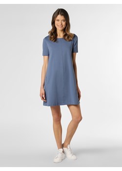 Esprit Casual Sukienka damska Kobiety Materiał dresowy niebieski jednolity ze sklepu vangraaf w kategorii Sukienki - zdjęcie 133685057
