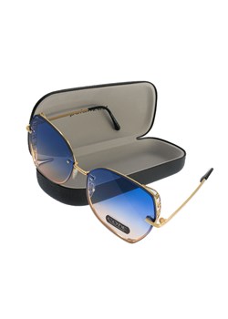 Okulary damskie przeciwsłoneczne CODE ze sklepu JK-Collection w kategorii Okulary przeciwsłoneczne damskie - zdjęcie 133936119