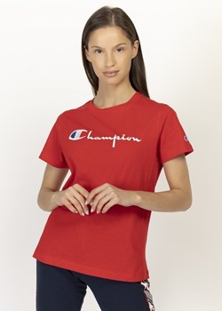 Koszulka damska Champion Script Logo Crew Neck T-Shirt (110992-RS017) ze sklepu Sneaker Peeker w kategorii Bluzki damskie - zdjęcie 134008657
