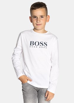 Longsleeve dziecięcy BOSS (J25P21-10B) ze sklepu Sneaker Peeker w kategorii T-shirty chłopięce - zdjęcie 134011508